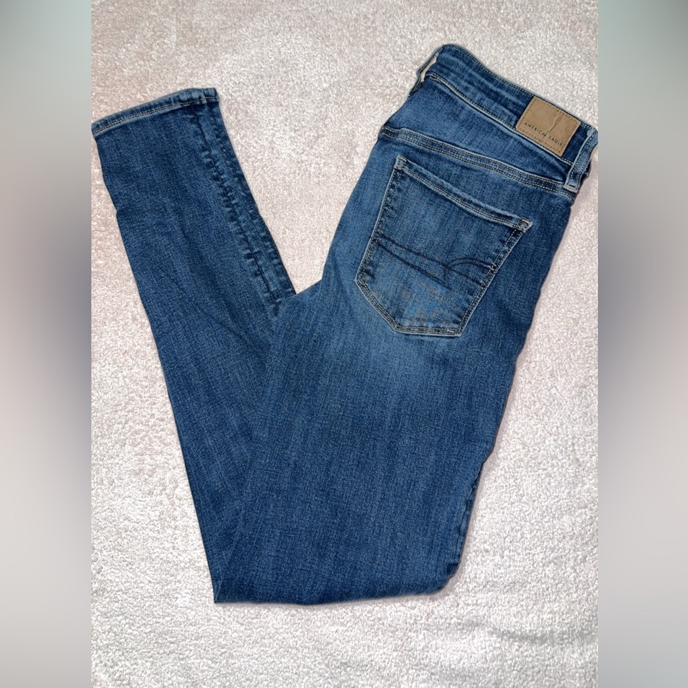 American Eagle Outfitters Blue Skinny Jeans